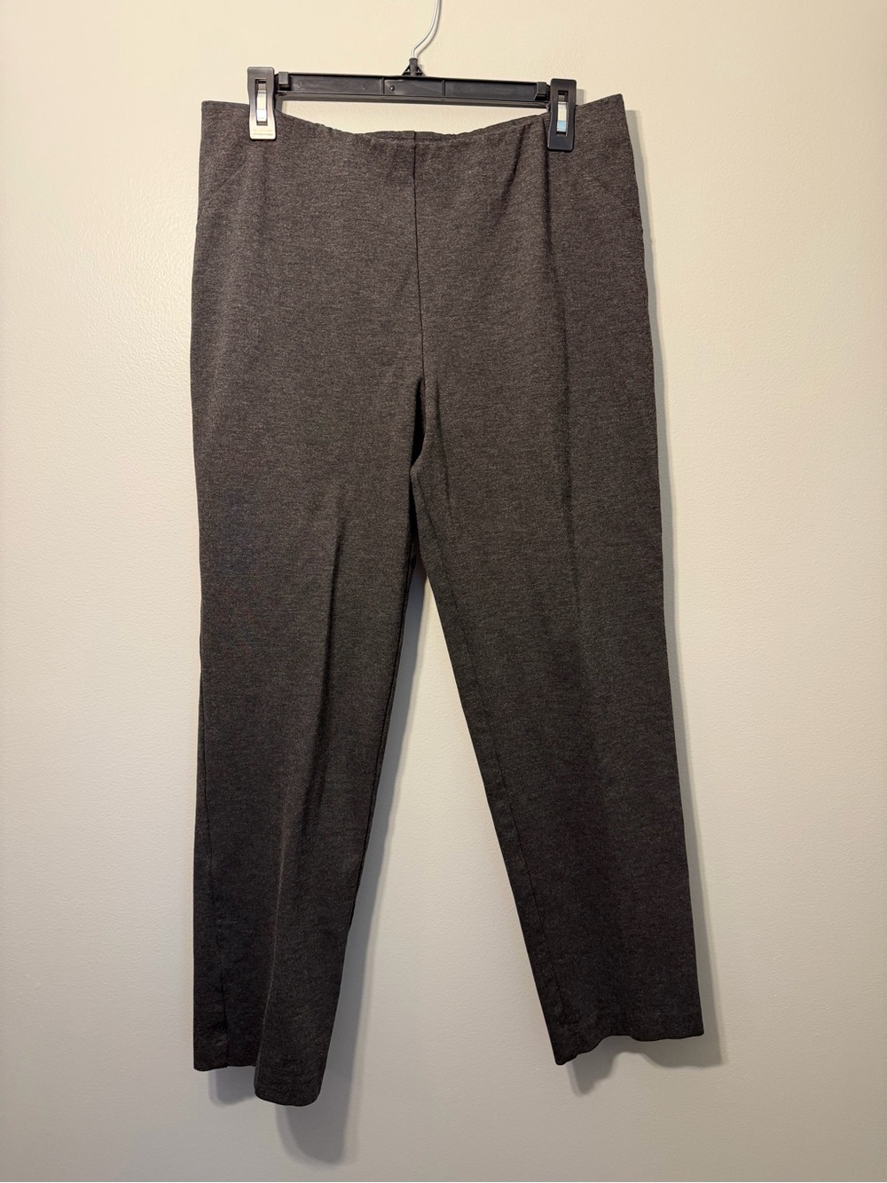 J. Jill Charcoal Straight-Leg Dress Pants